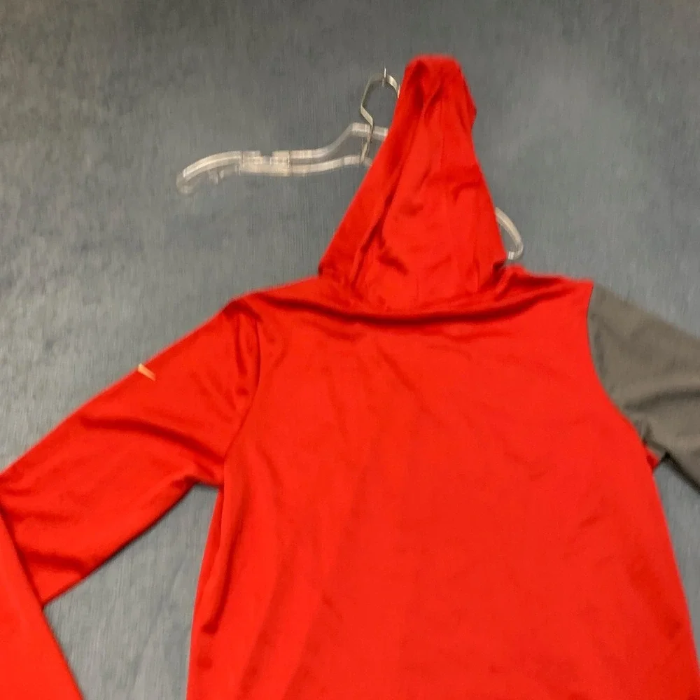 San Francisco 49ers Hoodie Womens M Red Nike Football NFL Long Sleeve Pullover